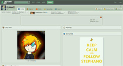 Desktop Screenshot of djmax03.deviantart.com