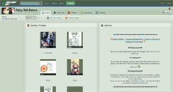 Desktop Screenshot of fairy-tail-fans.deviantart.com