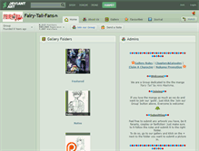 Tablet Screenshot of fairy-tail-fans.deviantart.com