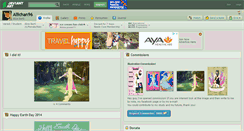 Desktop Screenshot of allichan96.deviantart.com