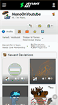 Mobile Screenshot of monoonyoutube.deviantart.com