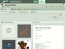 Tablet Screenshot of monoonyoutube.deviantart.com