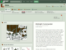 Tablet Screenshot of inkmo.deviantart.com