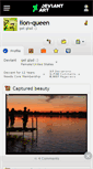 Mobile Screenshot of lion-queen.deviantart.com
