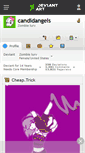 Mobile Screenshot of candidangels.deviantart.com
