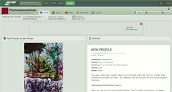 Desktop Screenshot of chameleomanicman.deviantart.com