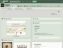 Tablet Screenshot of ellabaka.deviantart.com