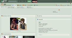 Desktop Screenshot of lolh.deviantart.com