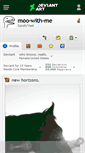 Mobile Screenshot of moo-with-me.deviantart.com