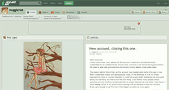 Desktop Screenshot of muggleriot.deviantart.com