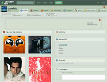 Tablet Screenshot of onyxhdz.deviantart.com