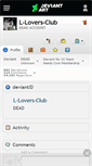 Mobile Screenshot of l-lovers-club.deviantart.com