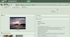 Desktop Screenshot of dunmas.deviantart.com