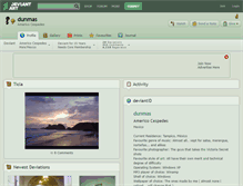 Tablet Screenshot of dunmas.deviantart.com
