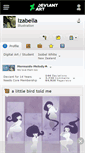 Mobile Screenshot of izabella.deviantart.com