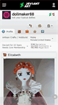 Mobile Screenshot of dollmaker88.deviantart.com