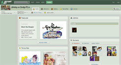Desktop Screenshot of jimmy-x-cindy-fc.deviantart.com