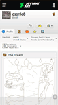 Mobile Screenshot of dsonic8.deviantart.com
