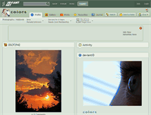 Tablet Screenshot of c-o-l-o-r-s.deviantart.com