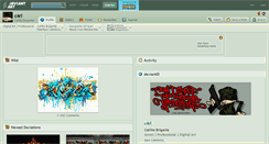 Desktop Screenshot of c4rl.deviantart.com