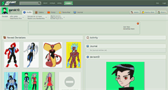 Desktop Screenshot of garok10.deviantart.com