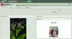 Desktop Screenshot of derakmine.deviantart.com