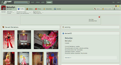 Desktop Screenshot of belxullyn.deviantart.com