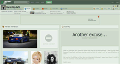 Desktop Screenshot of danielhovdahl.deviantart.com