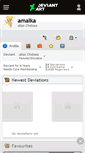 Mobile Screenshot of amalka.deviantart.com