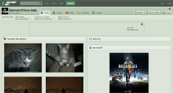 Desktop Screenshot of daemon-prince-matt.deviantart.com
