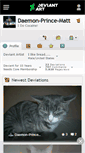 Mobile Screenshot of daemon-prince-matt.deviantart.com