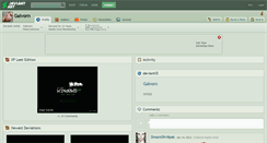 Desktop Screenshot of galvorn.deviantart.com