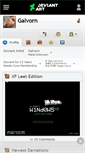 Mobile Screenshot of galvorn.deviantart.com