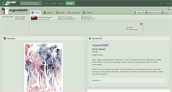 Desktop Screenshot of mygoodrabbit.deviantart.com