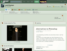 Tablet Screenshot of lord-psymon.deviantart.com