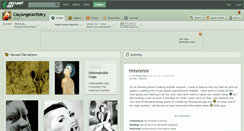 Desktop Screenshot of clayangelartistry.deviantart.com