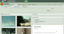 Desktop Screenshot of mutedfaith.deviantart.com