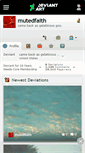 Mobile Screenshot of mutedfaith.deviantart.com