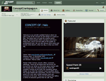 Tablet Screenshot of conceptcraniopagus.deviantart.com