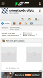 Mobile Screenshot of animefacescrollplz.deviantart.com