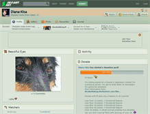 Tablet Screenshot of diana-kisa.deviantart.com