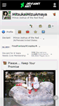Mobile Screenshot of mitsukaimizuamaya.deviantart.com