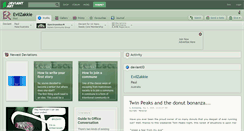 Desktop Screenshot of evilzakkie.deviantart.com