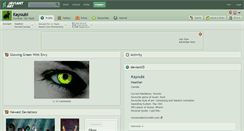 Desktop Screenshot of kayoubi.deviantart.com