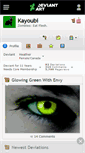 Mobile Screenshot of kayoubi.deviantart.com