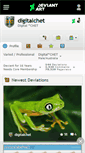 Mobile Screenshot of digitalchet.deviantart.com