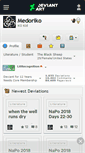 Mobile Screenshot of medoriko.deviantart.com