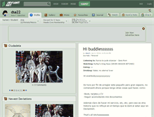 Tablet Screenshot of dsa22.deviantart.com