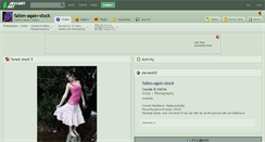 Desktop Screenshot of fallen-again-stock.deviantart.com