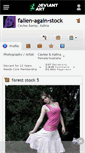 Mobile Screenshot of fallen-again-stock.deviantart.com